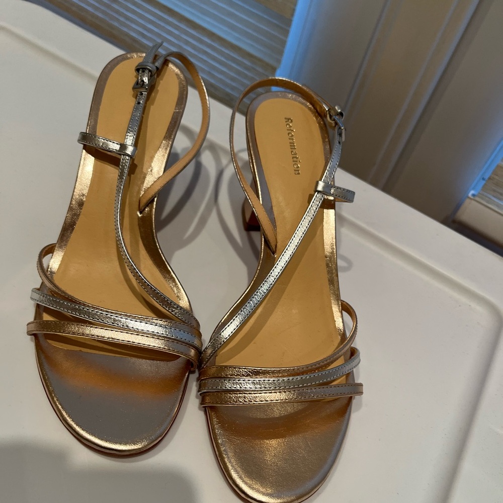 Brand now sandals from Reformation